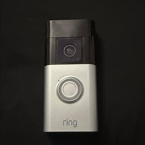 Ring Video Doorbell – Silver and Black Finish